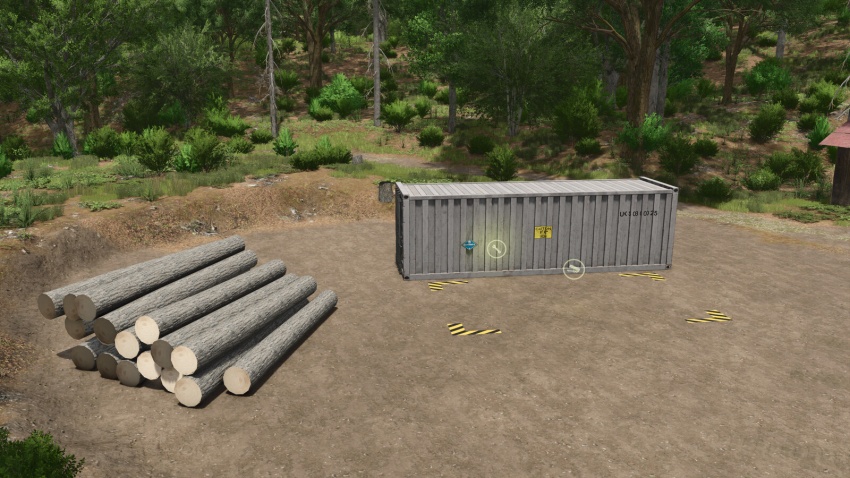 FS25 - Wood Storage And Distribution V1.0