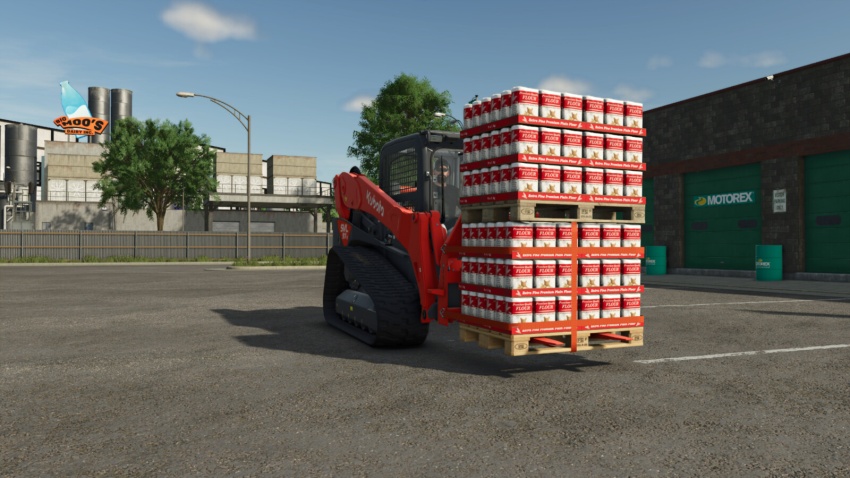 FS25 - Front Tools With Tension Belts Pack V1.0