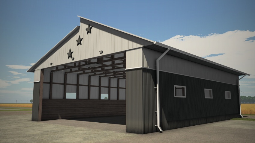FS25 - American Old Garage V1.0