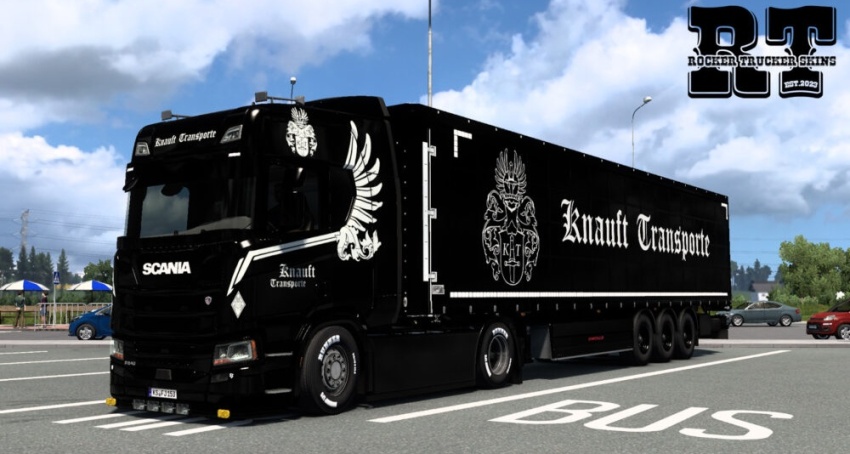 ETS2 - Knauft Transporte Skin Pack V1.0