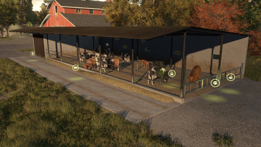 FS25 - Shed Cow Barn V1.0.0.2