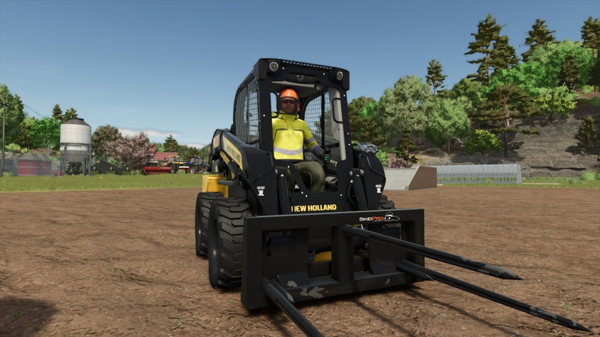FS25 - Skid Pro Bale Spear V1.1
