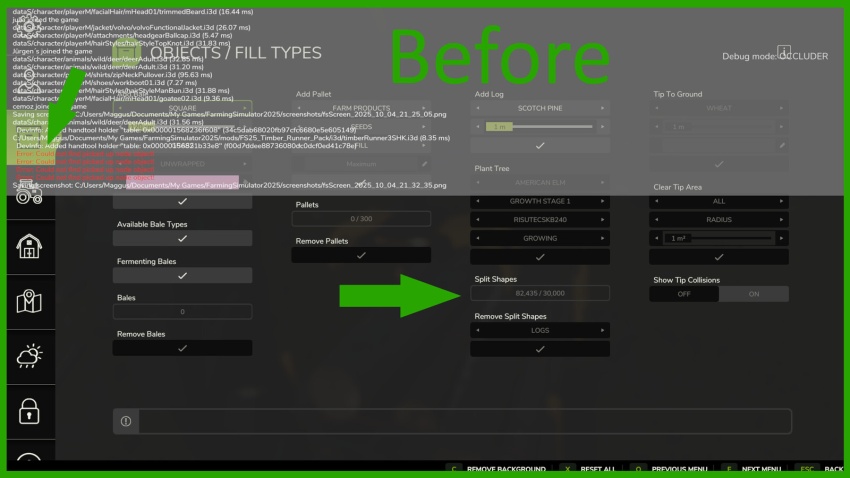 FS25 - Increase Tree Limit V1.0