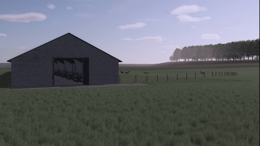 FS25 - GDR Sheepbarn V1.0