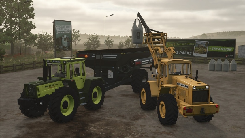 FS25 - Augerwagon With Lime V1.0