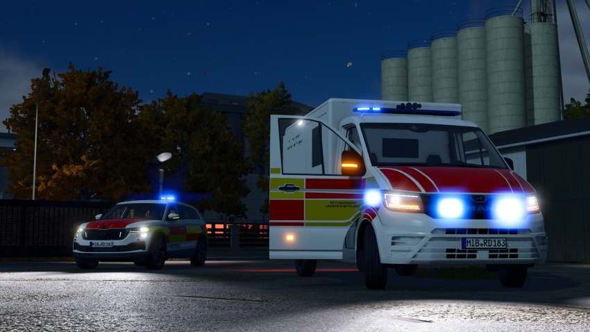 FS25 - MAN TGE Ambulance V1.0.0.1