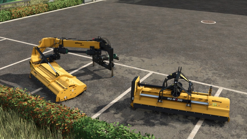 FS25 - Müthing Mulcher Pack V1.0.0.1