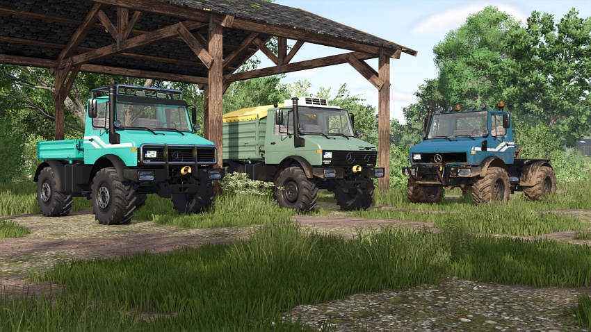 FS25 - Unimog U1200, U1400, U1600 V1.0