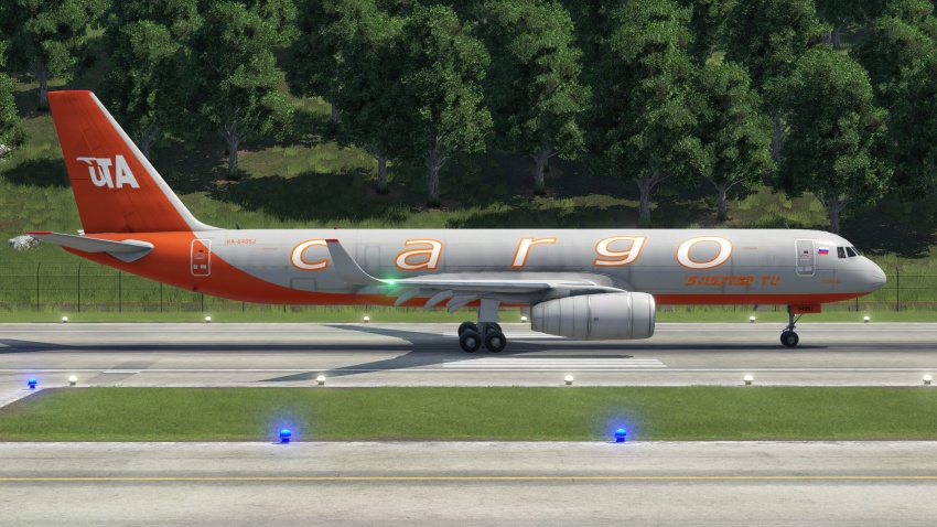 Transport Fever 2 - Russian Aviastar-Ту Airlines Cargo Ту204