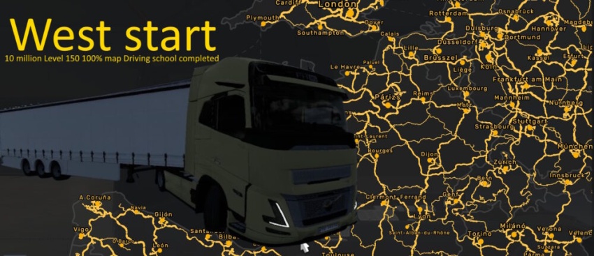 ETS2 - Start Calm V1.57