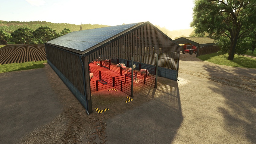 FS25 - Sheep And Goats Barn V1.0