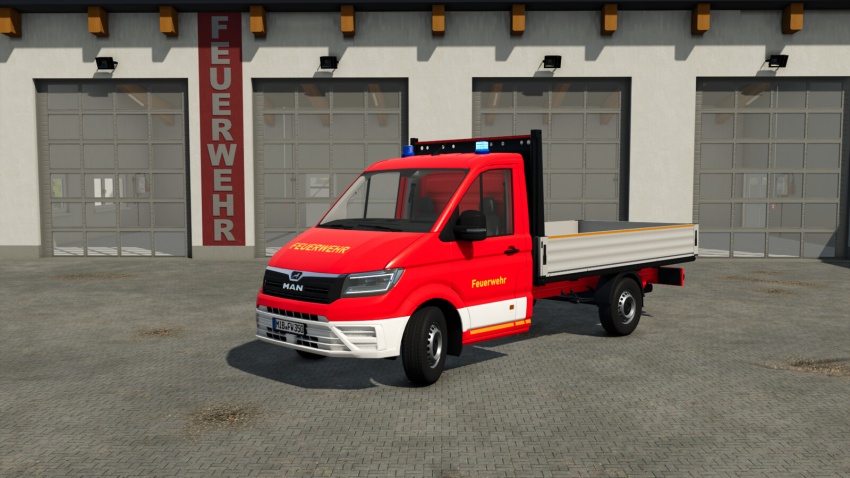 FS25 - MAN TGE Flatbed V1.1
