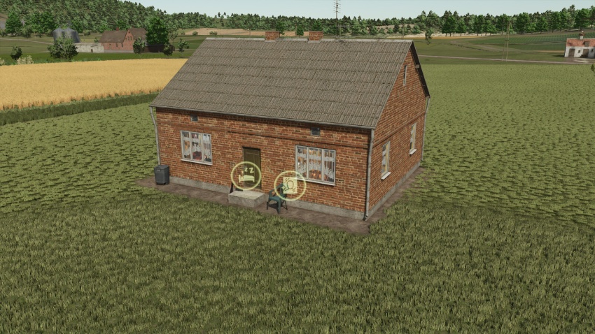 FS25 - Small Red Brick House V1.0
