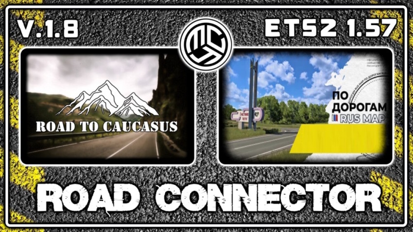 ETS2 - Road to the Caucasus + RusMap [VK] RC V1.8