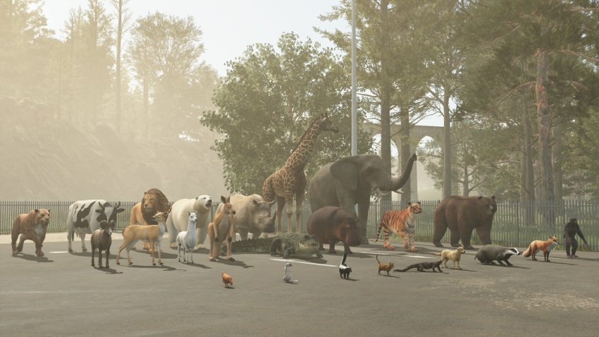 FS25 - Dynamic Deco Animals V1.0
