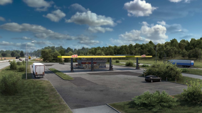 ETS2 - Real Companies, Gas Stations V2.04.09