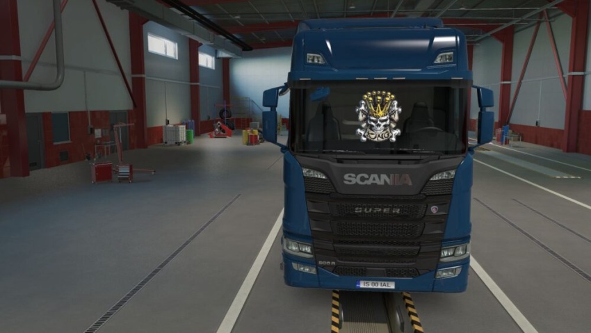 ETS2 - Pack Widscreen Decals Scania R 2016 V1.57