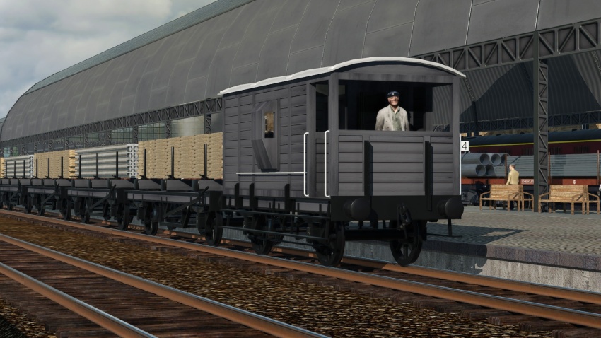 Transport Fever 2 - Generic British Freight Wagons V4.0