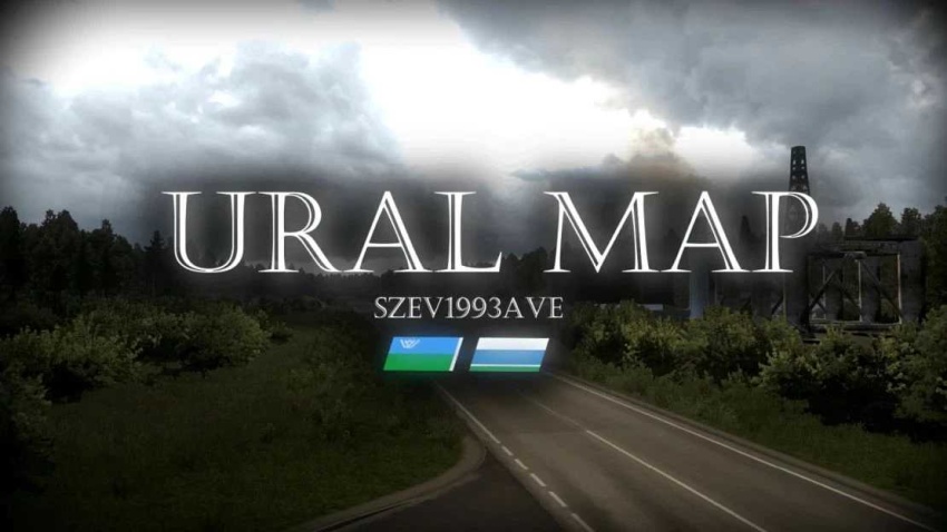 ETS2 - Ural Map V1.7