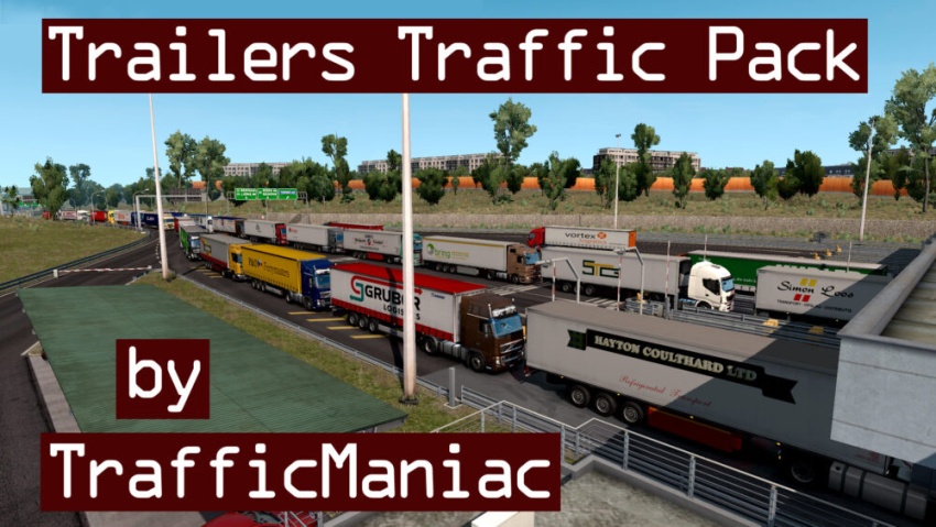 ETS2 - Trailers Traffic Pack V12.9