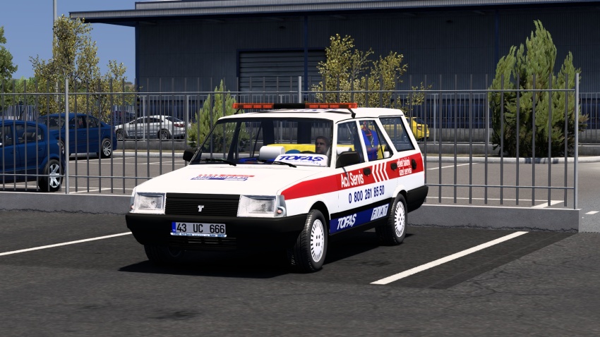 ETS2 - Tofas Kartal Emergeny Service V1.57