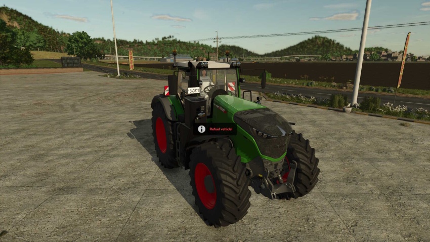 FS25 - Out Of Fuel V1.0