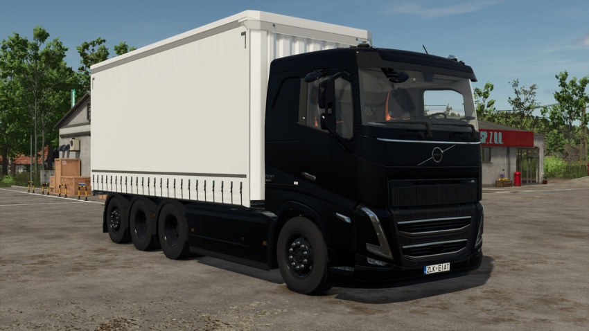 FS25 - Volvo FH16 Box Truck V1.0