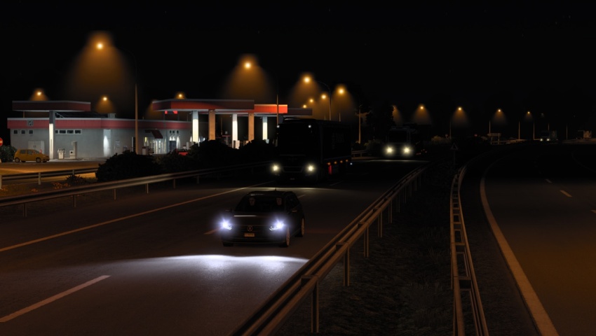 ETS2 - Realistic Flares V3.3