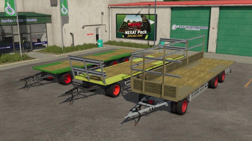 FS25 - Bale Trailer Pack V1.1