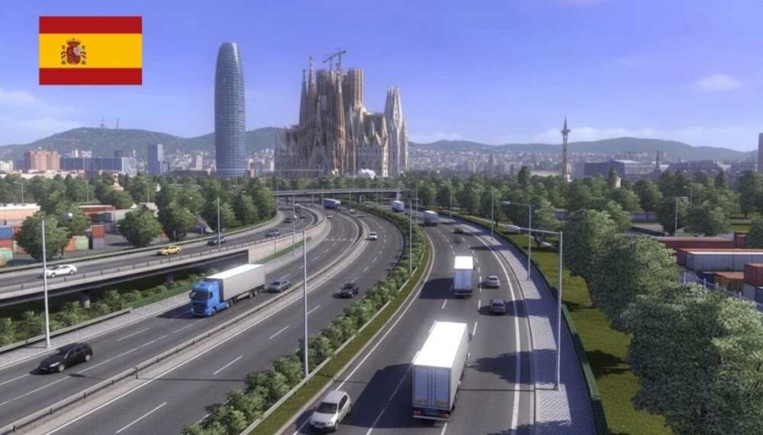 ETS2 - Barcelona Full City Map V1.0