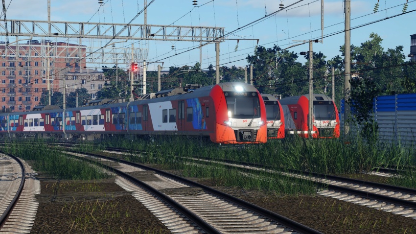 Transport Fever 2 - Lastochka ES1 2014 + Realistic Sound
