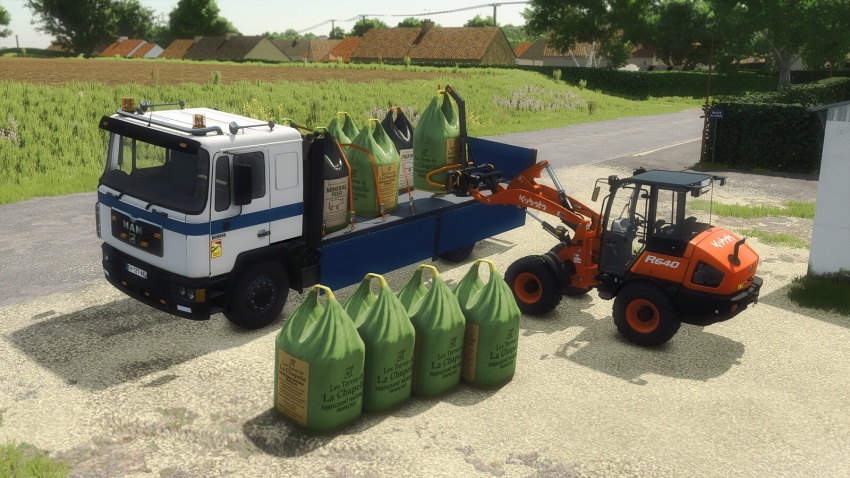 FS25 - MAN 19.322 With Sliding Curtain V1.0