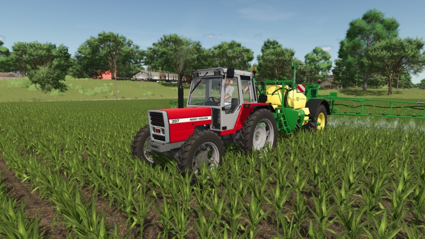 FS25 - Landini X880 Series And MF 3X7 Series V1.2