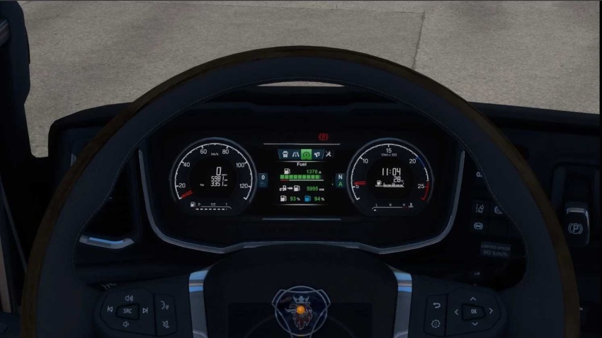 ETS2 - Scania 2016 Improved Dashboard V5.1
