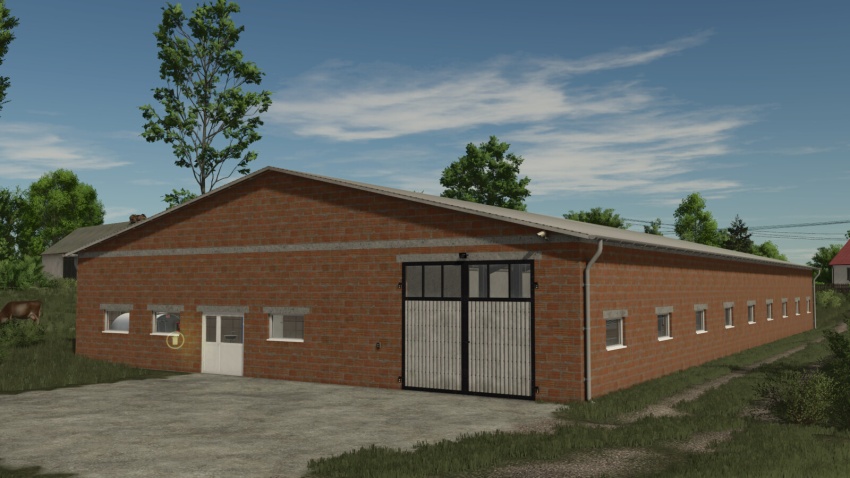 FS25 - Modern Cow Barn V1.0.0.1