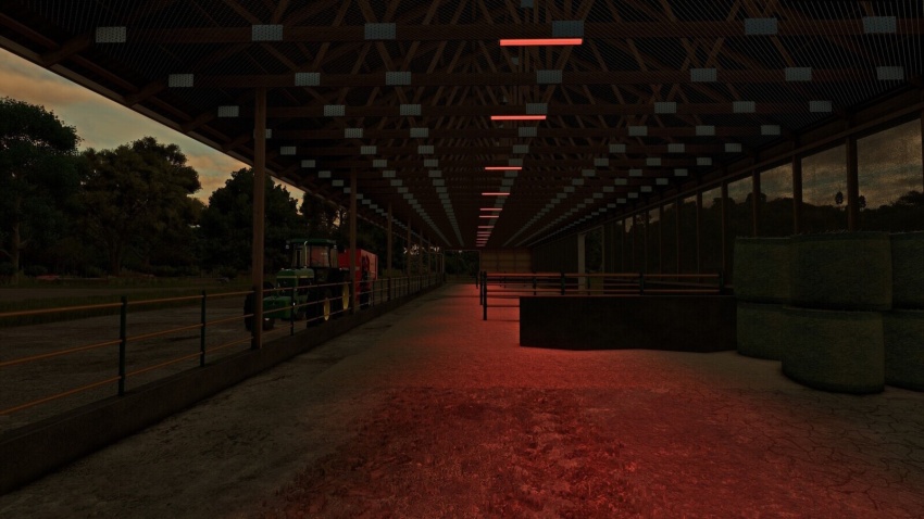 FS25 - Monoslope Cow Barn V1.0.0.1