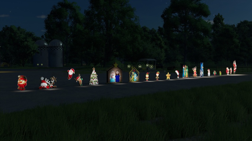 FS25 - Christmas Cutouts V1.0