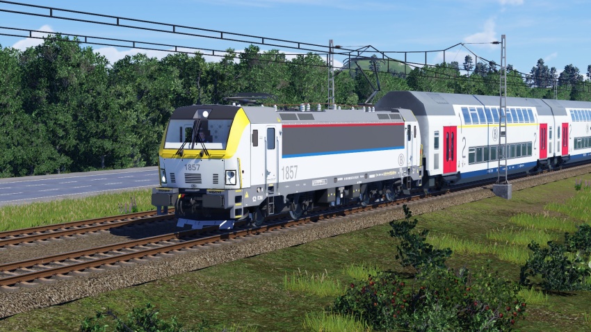 Transport Fever 2 - SNCB Class 18