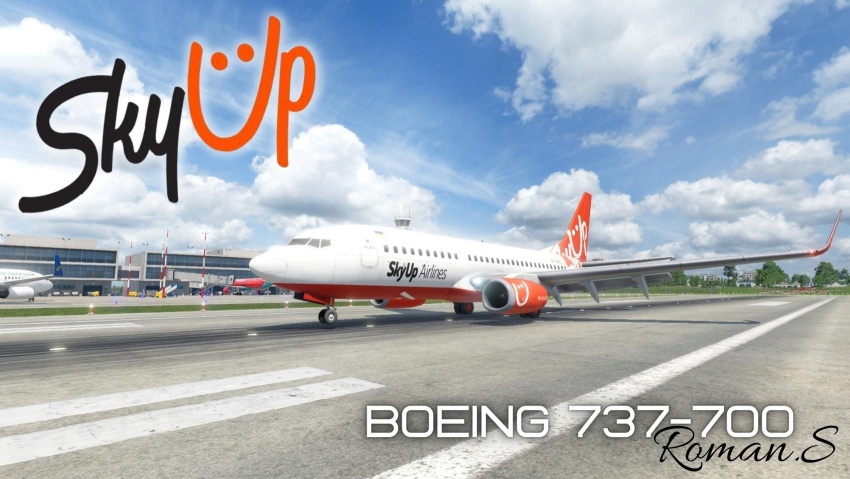 Transport Fever 2 - Boeing 737-700 SkyUp