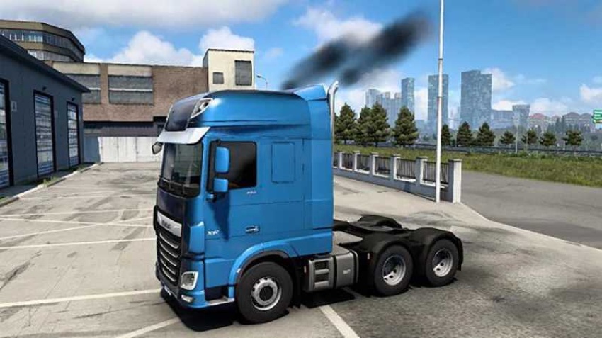 ETS2 - Smoke in My Trucks V1.57
