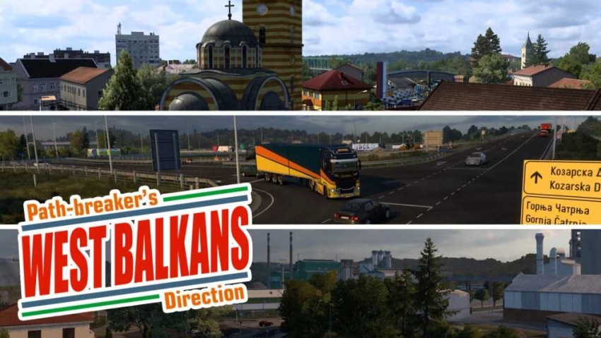 ETS2 - West Balkans Path-Breakers Direction (WBPD) Map V5.0