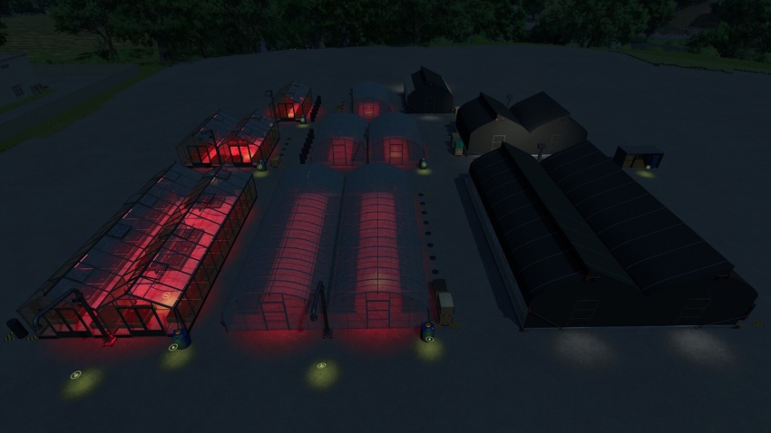 FS25 - Multi Crop Greenhouses V1.2