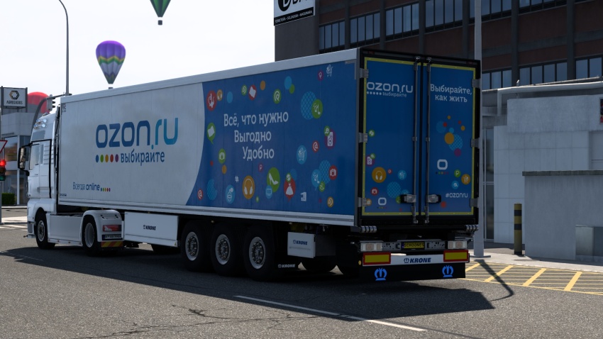 ETS2 - Ozon Skin for Trailers V1.0.1