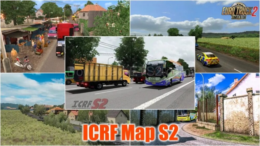 ETS2 - ICRF Reworked Map V1.57