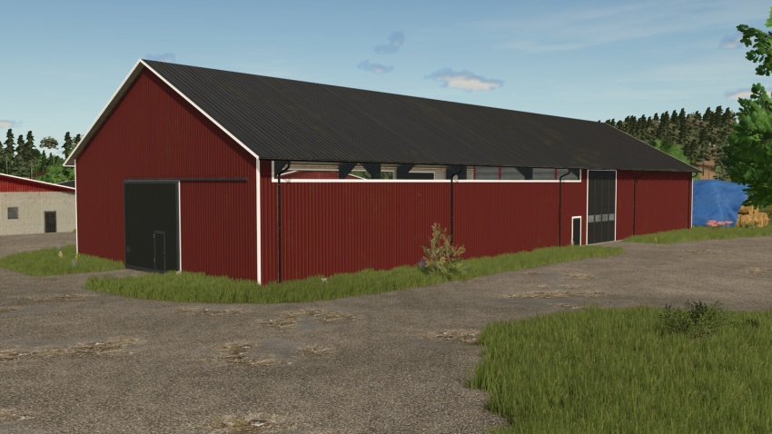 FS25 - Grain Storage And Machinehall V1.0