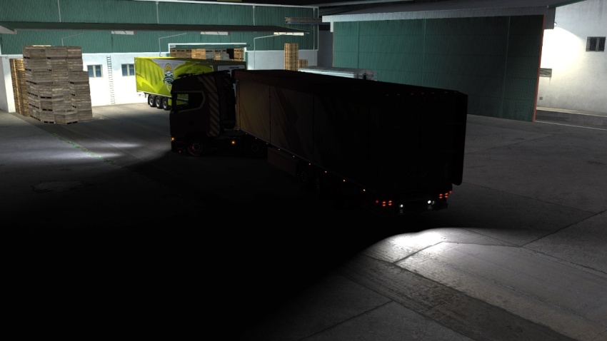 ETS2 - Brighter Low Beam Reverse Lights V1.57.251214