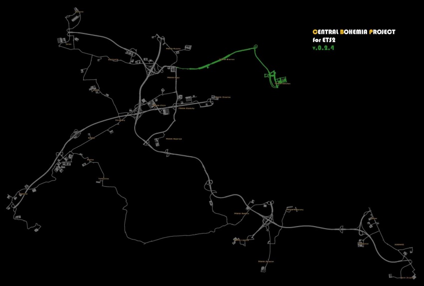 ETS2 - Central Bohemia Project V0.2.4