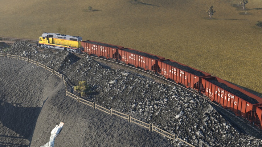 Transport Fever 2 - Union Pacific H12 Open Hopper