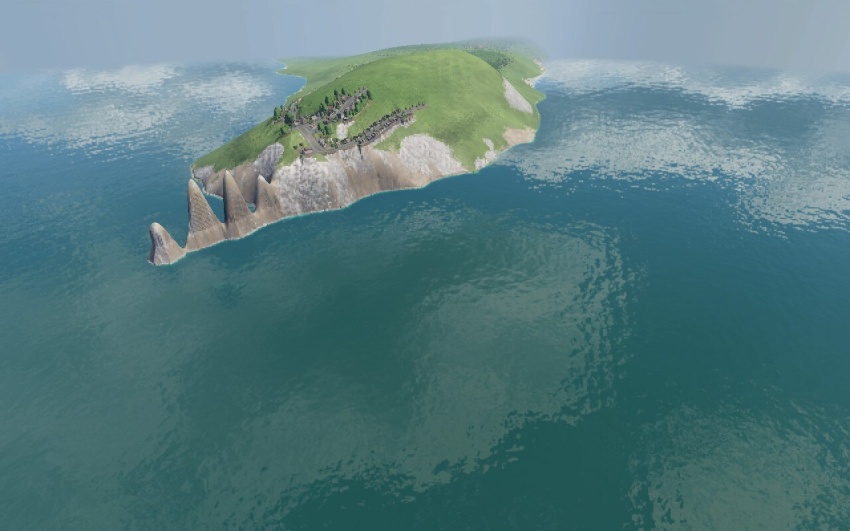 Transport Fever 2 - Isle of Wight & South Coast Map