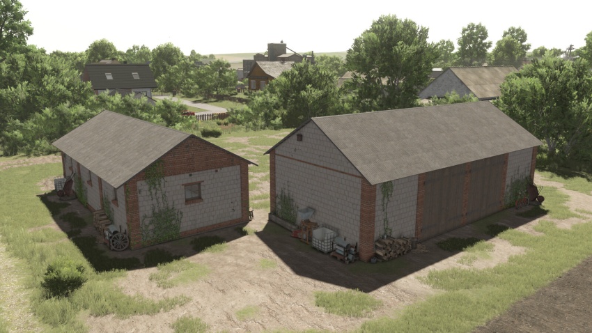 FS25 - Barn And Workshop V1.0